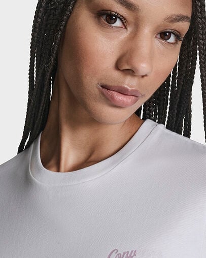 Winged Chucks T-Shirt White, Detail View