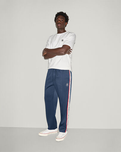 Chuck Taylor Patch Relaxed Track Pant Converse Navy, Detail View