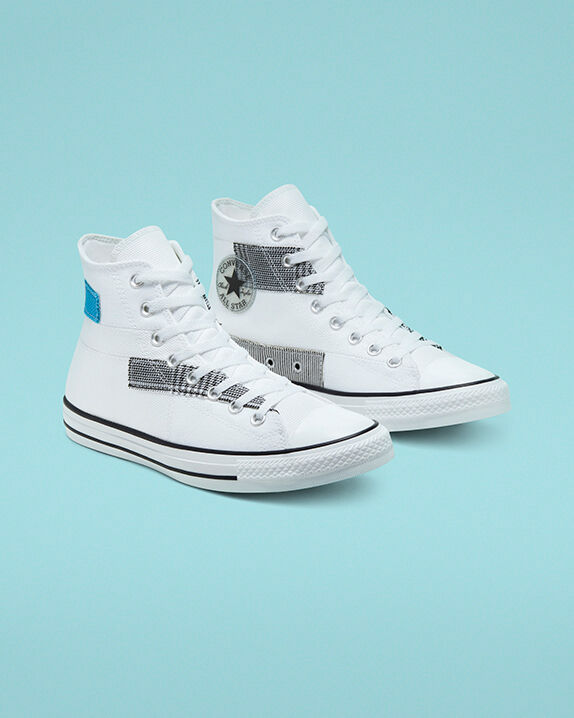 plaid converse shoes