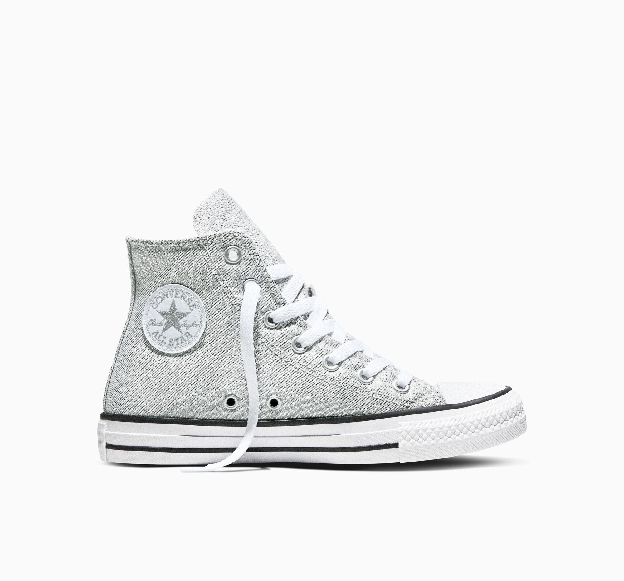 Chuck Taylor All Star Shine Big Kids High Top Shoe. Converse.com