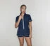 Festival Zip Polo Converse Navy