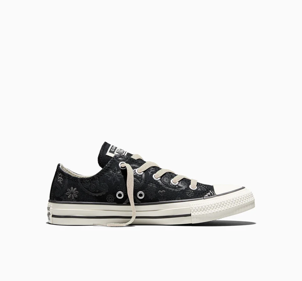 Chuck Taylor All Star Paisley Black/Dark Matter/Egret