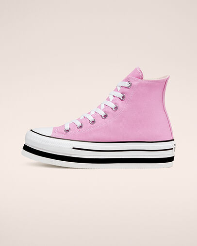 Everyday Platform Chuck Taylor All Star Peony Pink/White/Black