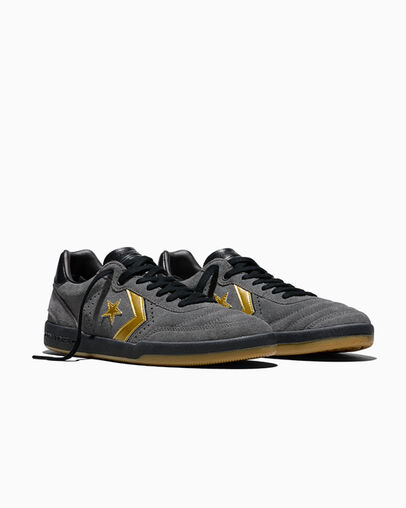 CONS Louie Lopez Pro 2 Pitch Dark Matter/Black/Gold, Top and Side View