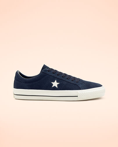 Suede CONS One Star Pro Dark Obsidian/Egret/Egret