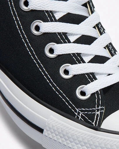 Chuck Taylor All Star Canvas Black, Detail Angle View
