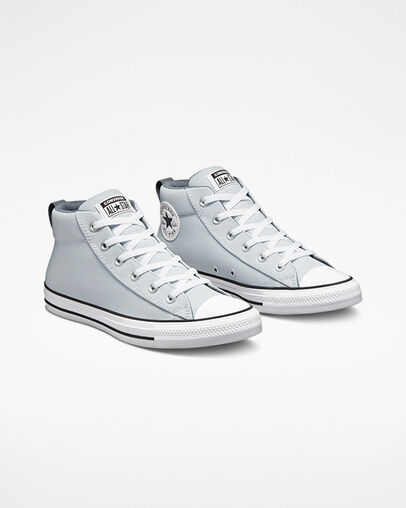 Chuck Taylor All Star Street Summer Tone Ghosted/Lunar Grey/Black, Angled View