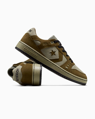 CONS X SNEEZE AS-1 PRO Olive Submarine/Surplus Olive, Detail Angle View