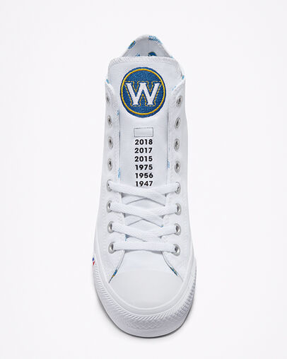 Golden State Warriors Converse x NBA Chuck Taylor All Star White/White/White