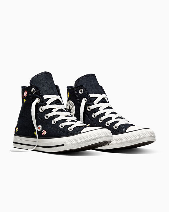 Chuck Taylor All Star Embroidered Florals Women's High Top Shoe
