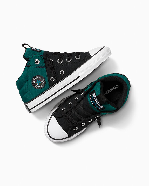 Chuck Taylor All Star Axel Little Kids Mid Shoe. Converse.com