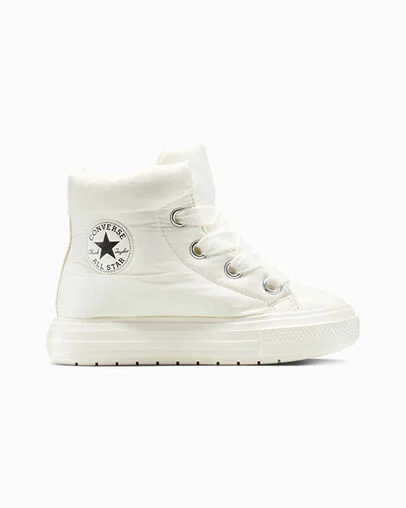 Chuck Taylor All Star Elements Boot Egret/Egret/Black, Outer Side View