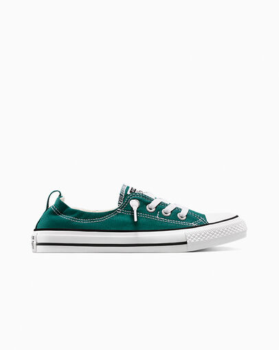 Chuck Taylor All Star Shoreline Canvas Jaded Teal/White/Black, Outer Side View