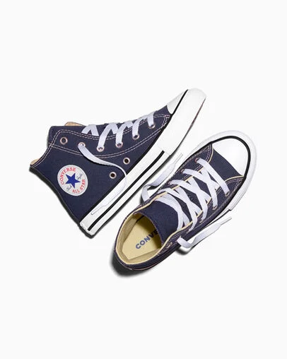 Chuck Taylor All Star Canvas Navy, Angled View