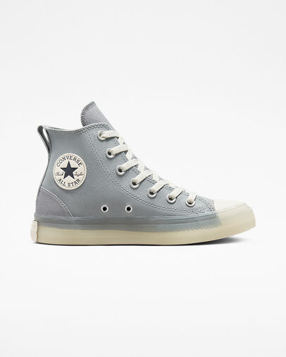 Chuck Taylor All Star CX Stretch Canvas Ash Stone/Egret/Iron Grey, Outer Side View