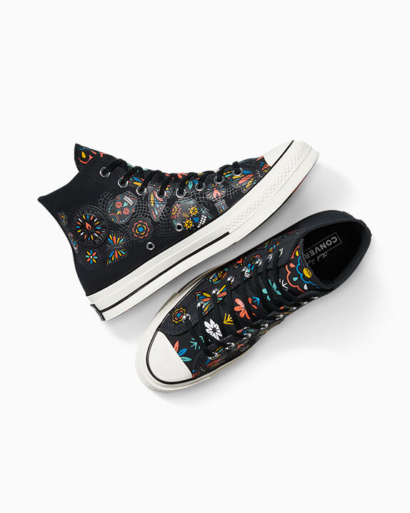 Chuck 70 Day Of The Dead Unisex High Top Shoe. Converse.com