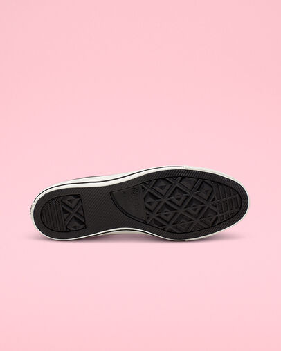 Tumbled Leather Chuck Taylor All Star Carbon Grey/Vivid Sulfur/Egret