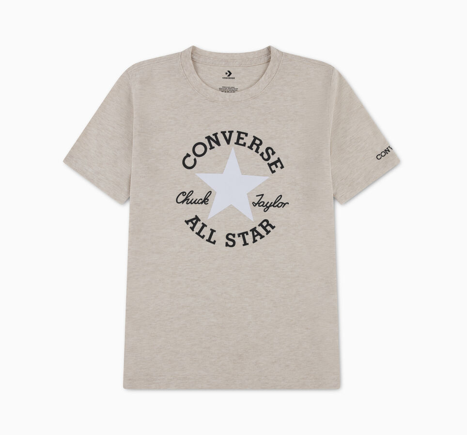 Chuck Taylor Patch T-Shirt Light Oatmeal Heather