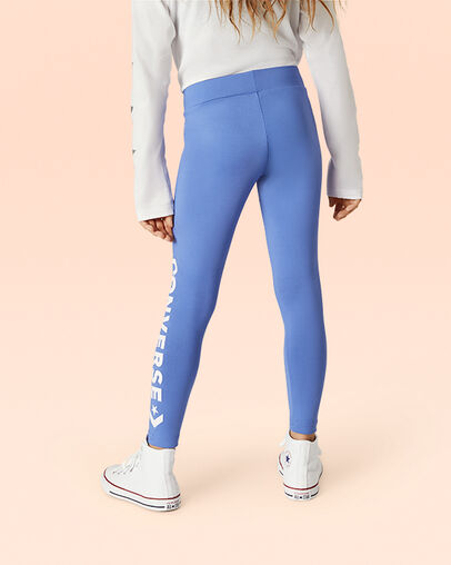 Wordmark Leggings Ozone Blue