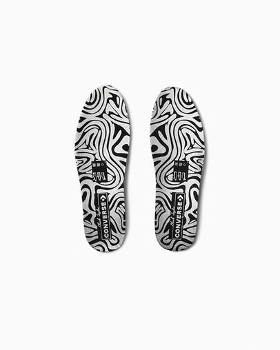 Chuck 70 De Luxe Heel Chrome Total Eclipse/Silver, Detail Angle View