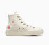 Chuck Taylor All Star Lift Platform Shine Pop Egret/Light Gold/Vapor Violet