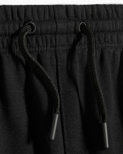 Retro Stripe Shorts Black, Detail View