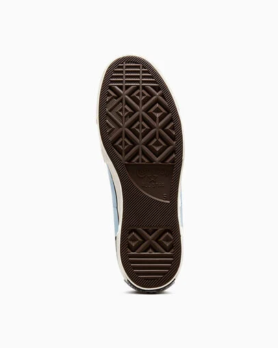 Chuck 70 Plus 3D Flowers Cloudy Daze Grey/Egret/Black, Outsole View