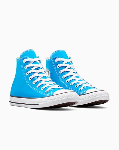 Chuck Taylor All Star Canvas Crispy Cobalt, Top and Side View
