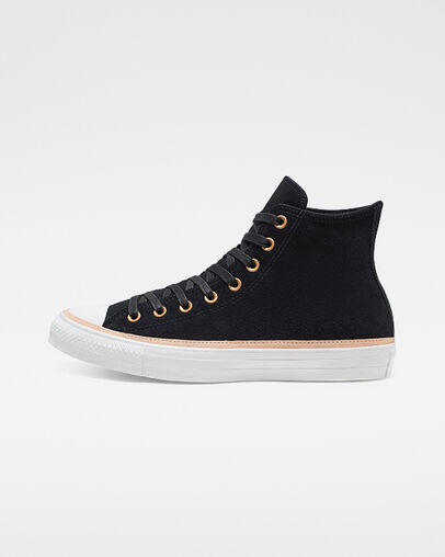 Vachetta Leather Trim Chuck Taylor All Star Black/Vachetta/White