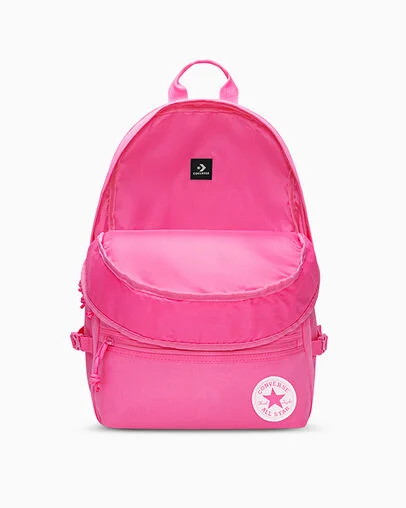 Straight Edge Backpack Oops Pink, Detail View