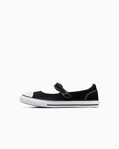 Chuck Taylor All Star Dainty Mary Jane Black/White/Black, Inner Side View