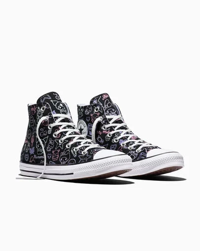Converse x Hello Kitty&reg; and Friends Chuck Taylor All Star My Melody&trade; & Kuromi&trade; Black/White/Brown