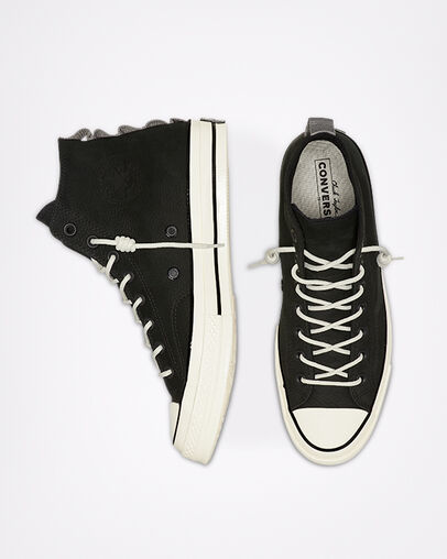 Nubuck Leather Chuck 70 Black/Mason/White