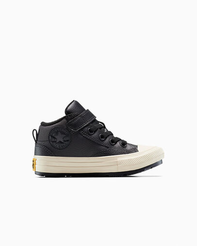 Chuck Taylor All Star Malden Street Boot Easy-On Dark Matter/Total Eclipse, Outer Side View