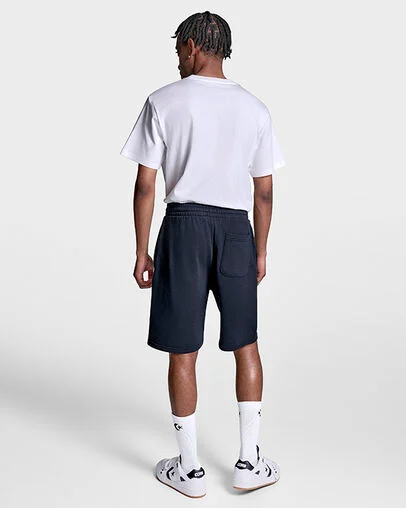 Chuck Taylor All Star Patch Shorts Black, Detail View