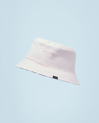 Reversible Bucket Hat Digi Leopard/Pink Foam, Detail View