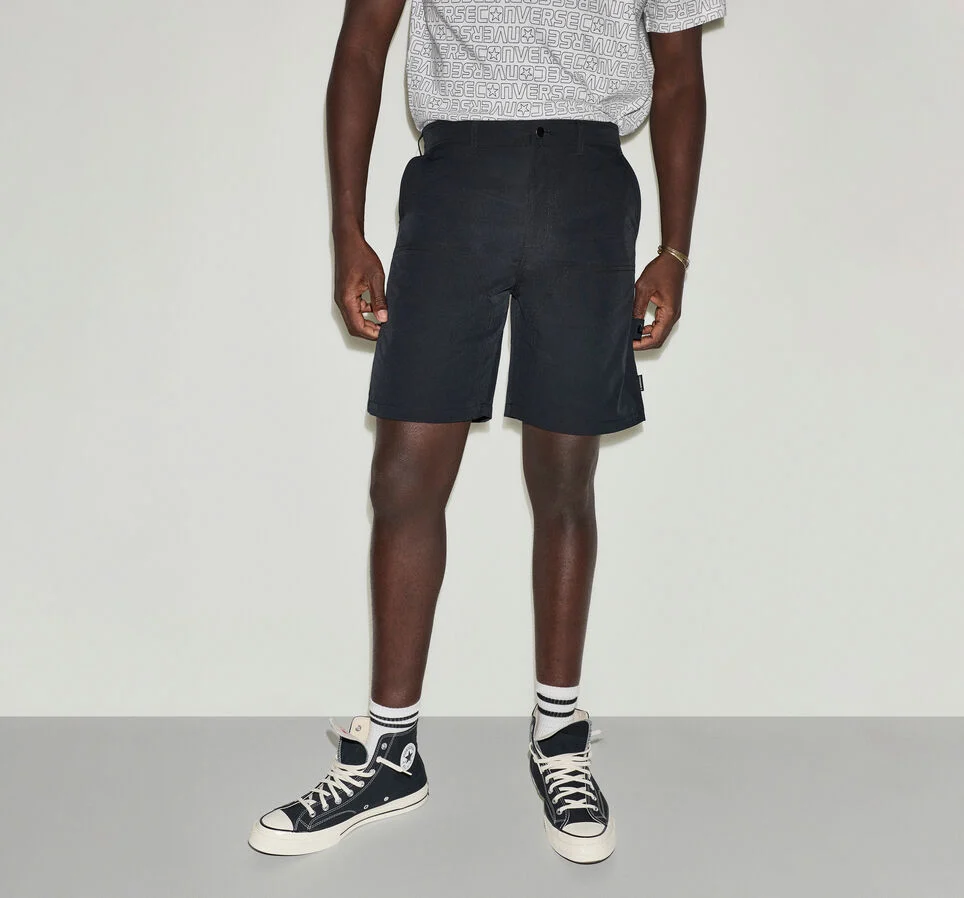 Converse CONS Double Knee Relaxed Shorts Converse Black