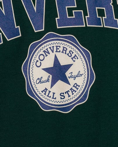 Converse Classic T-Shirt Green Envy, Full Body View