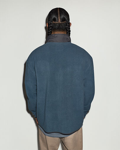 Converse Garage Full-Zip Fleece Jacket Wrought With Iron, Full Body View