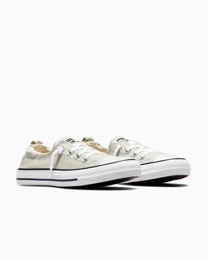 Chuck Taylor All Star Shoreline Canvas Cloud Gray, Top and Side View