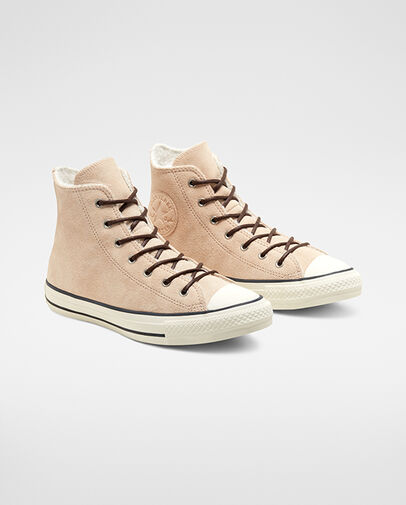 Sherpa Chuck Taylor All Star Light Bisque/Egret/Black