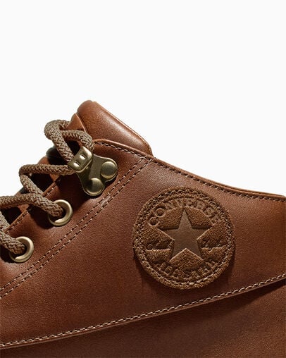 1908 Bronco Boot Emperador/Apple Cinnamon, Detail Angle View