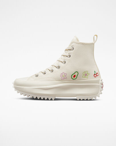 Run Star Hike Platform Festival Fruits Egret/Egret/Sunrise Pink, Inner Side View