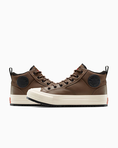 Chuck Taylor All Star Malden Street Water Repellent Boot Grounded/Black/By The Campfire, Detail Angle View