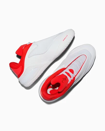 SHAI 001 Lace Up White/Fever Dream/White, Angled View
