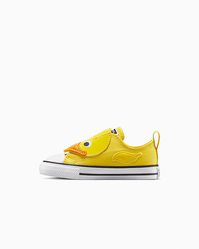 Chuck Taylor All Star One Strap Pool Float Easy On Dandy Lion/Sun Ray/White, Inner Side View