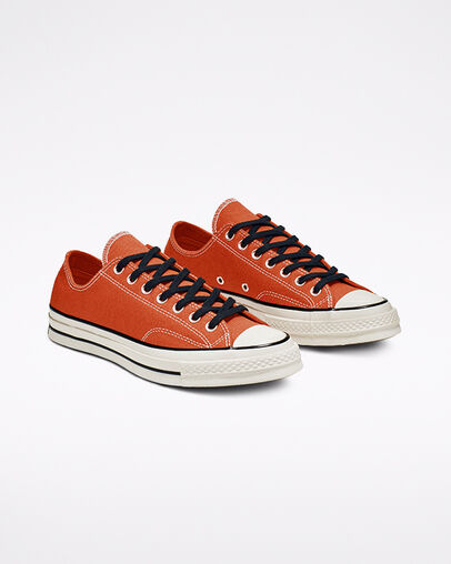 Vintage Canvas Chuck 70 Campfire Orange/Black/Egret