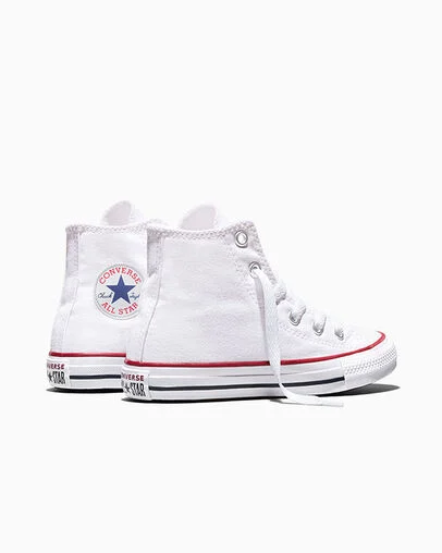 Chuck Taylor All Star Canvas Optical White, Heel View