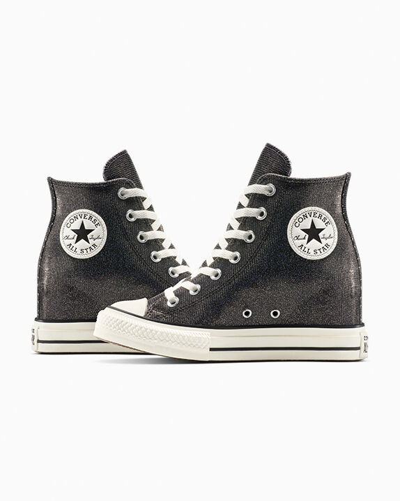 Chuck Taylor All Star Lift Large Stars Women's High Top Shoe