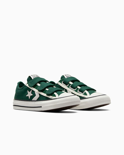 Star Player 76 Easy-On Luxe Green Envy/White/Black, Top and Side View